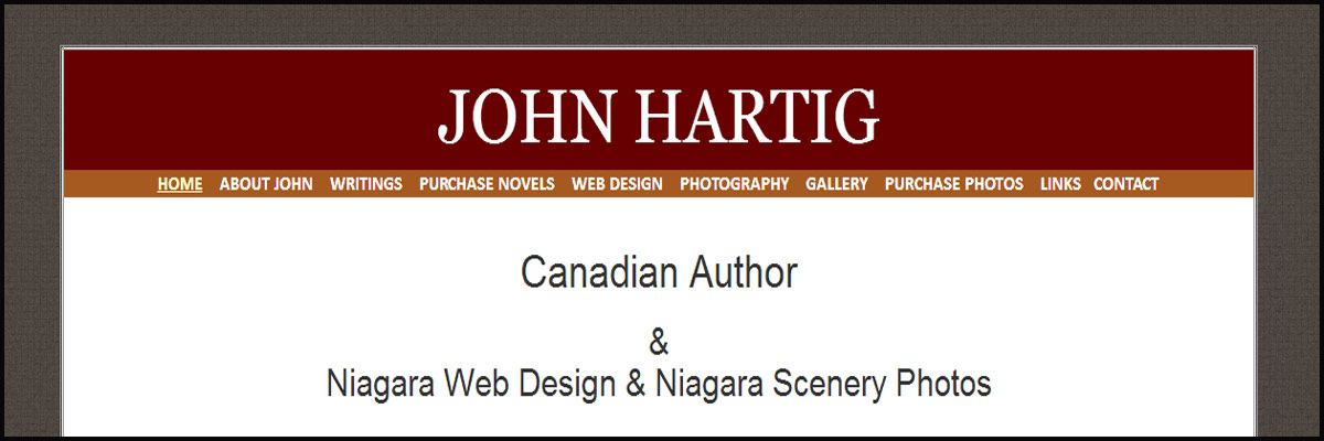 John Hartig Official Site