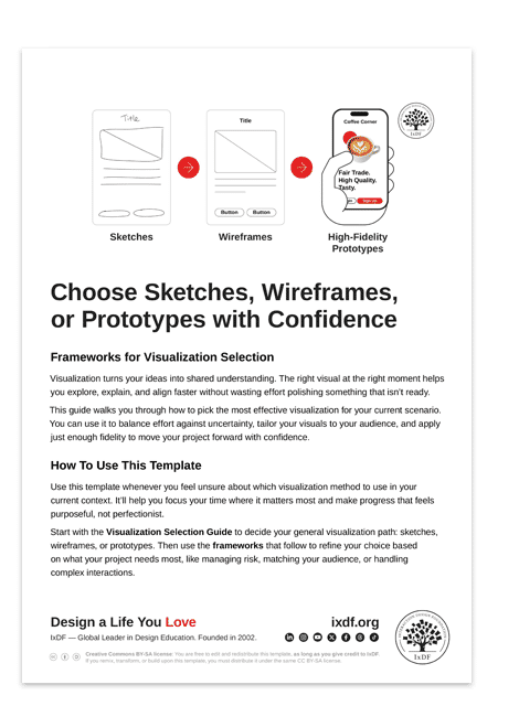 Frameworks for Visualization Selection