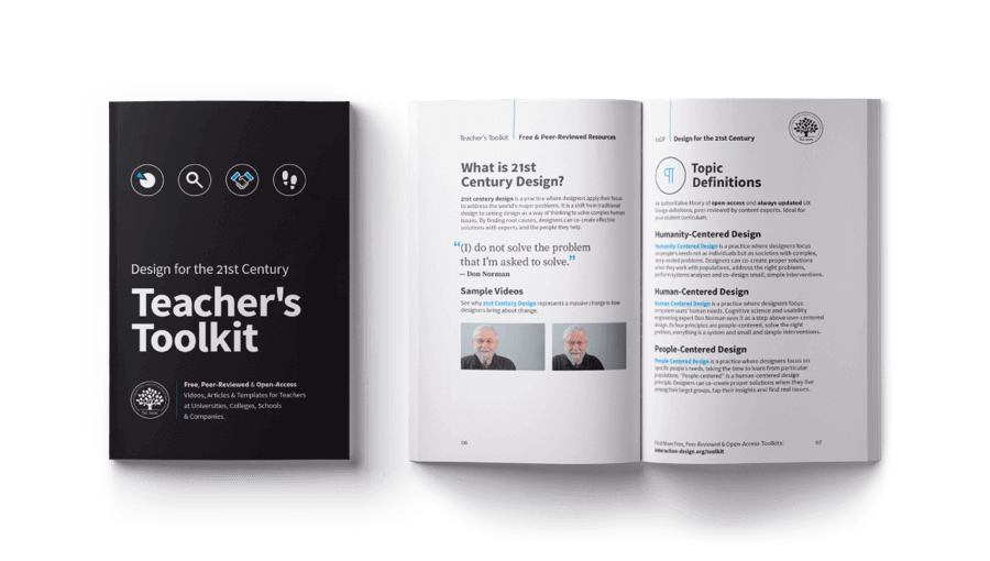 Teacher's Toolkit cover and sample pages